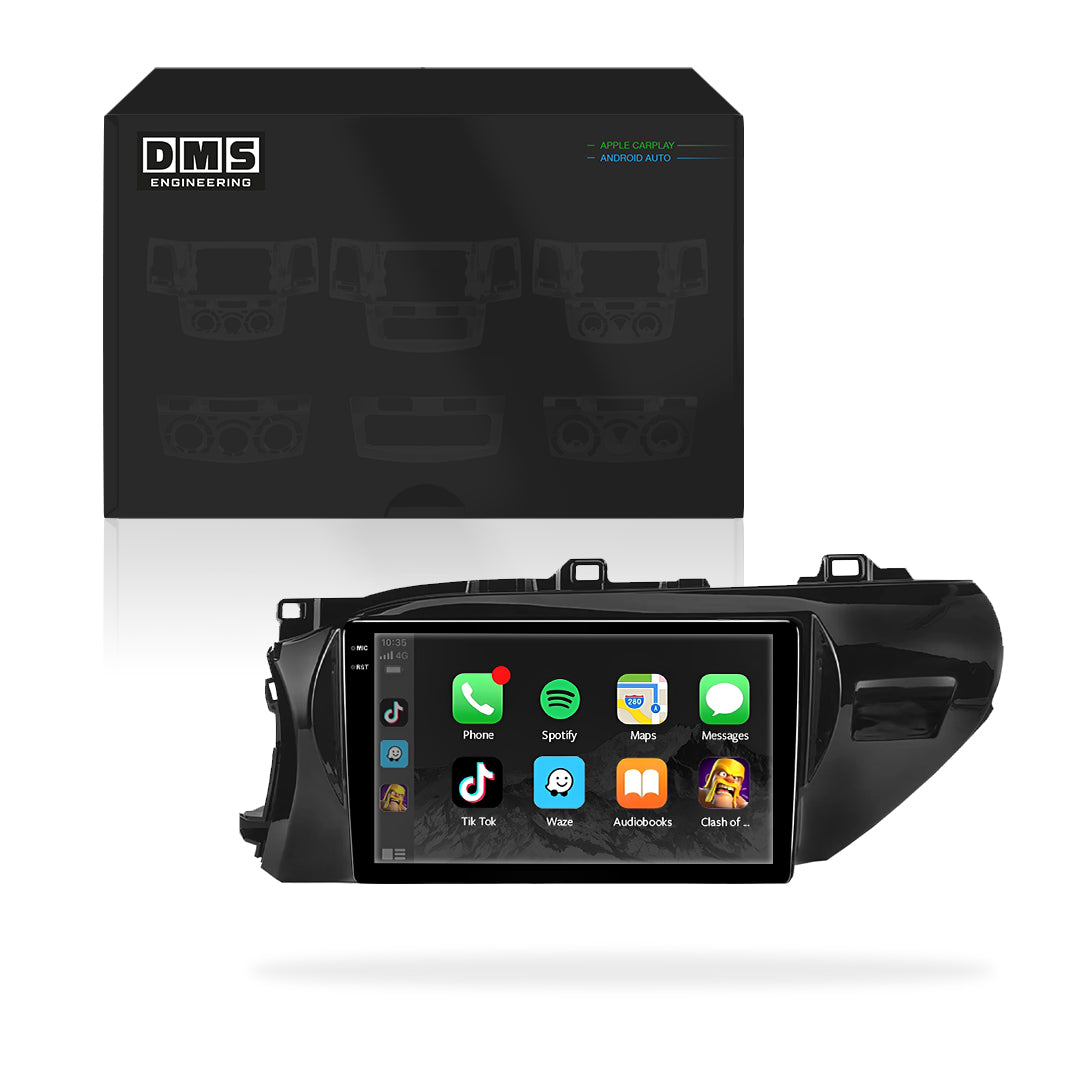 Toyota Hilux N80 (2015 - 2023) 10" 13.3" Android Screen – Android 16, Wireless Apple CarPlay & Android Auto