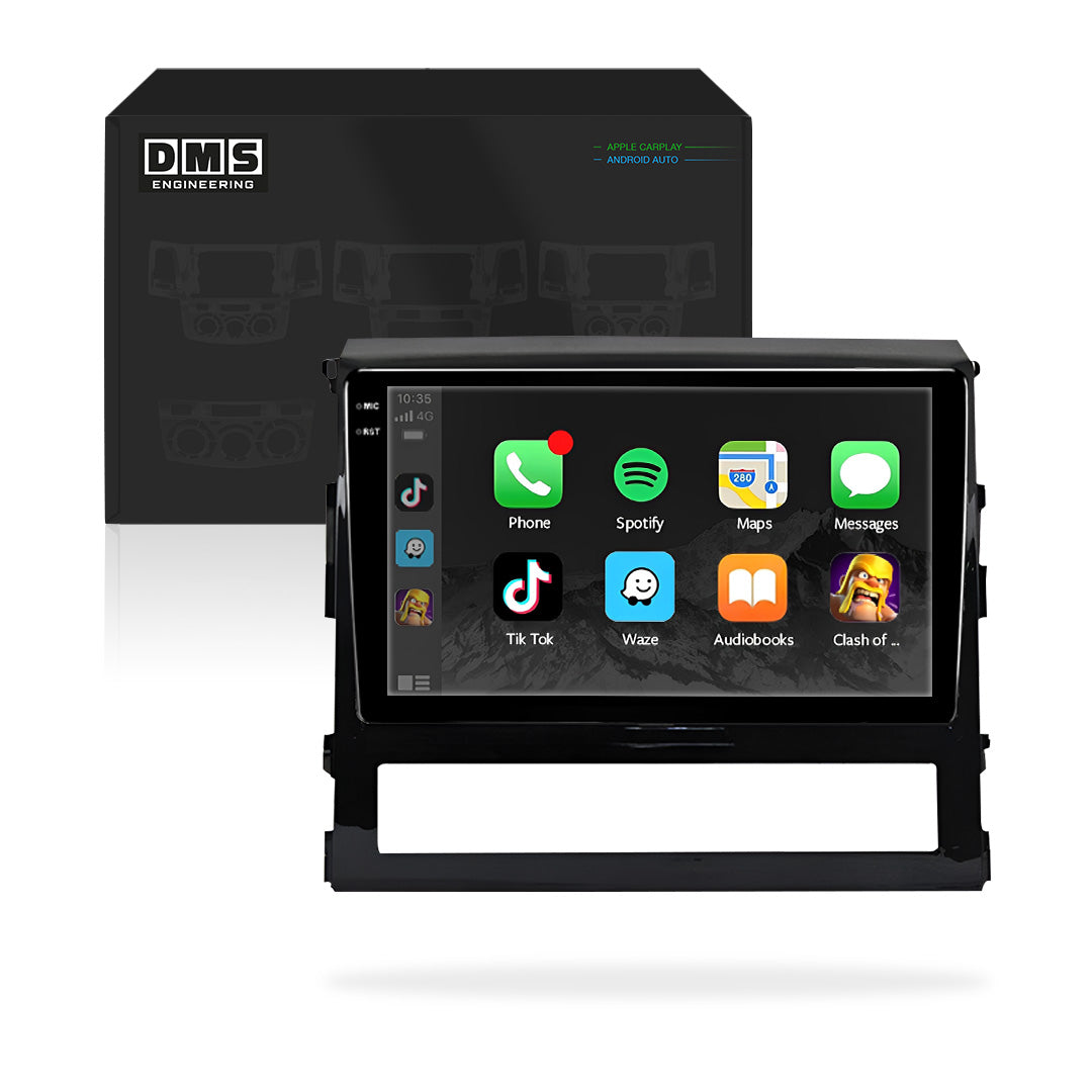 Toyota LandCruiser 200 (2015 - 2020) 9" Android Screen – Android 16, Wireless Apple CarPlay & Android Auto