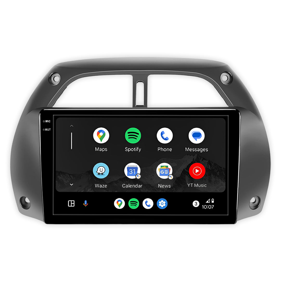 Toyota RAV4 (2006 - 2013) Autoestéreo Android 9" Inalámbrico con CarPlay y Android Auto