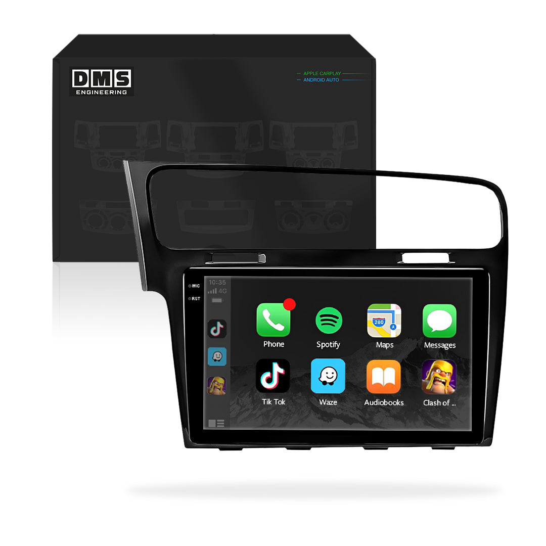 Volkswagen Golf MK7 RHD (2014 - 2018) 10" Android Screen – Android 16, Wireless Apple CarPlay & Android Auto