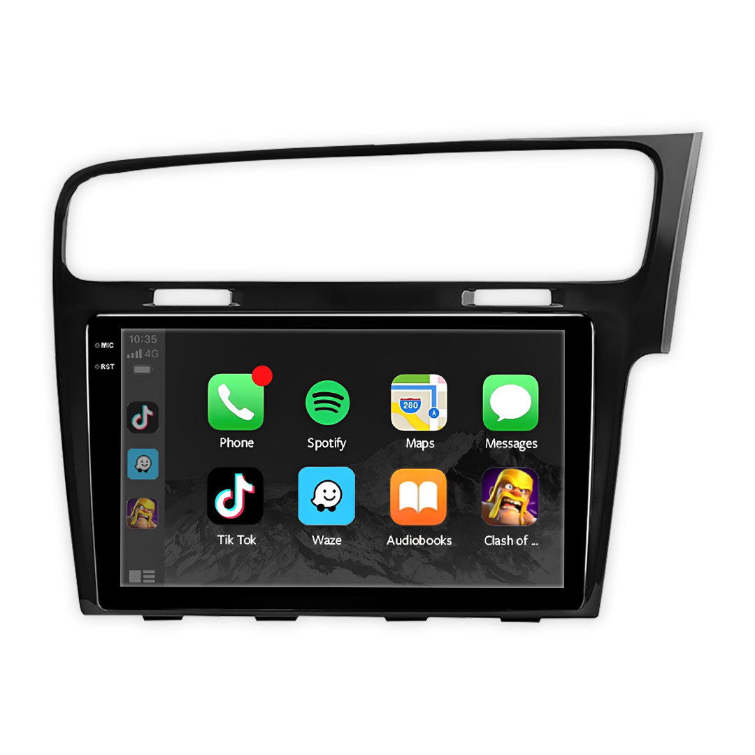 Volkswagen Golf MK7 RHD (2014 - 2018) 10" Android Screen – Android 16, Wireless Apple CarPlay & Android Auto