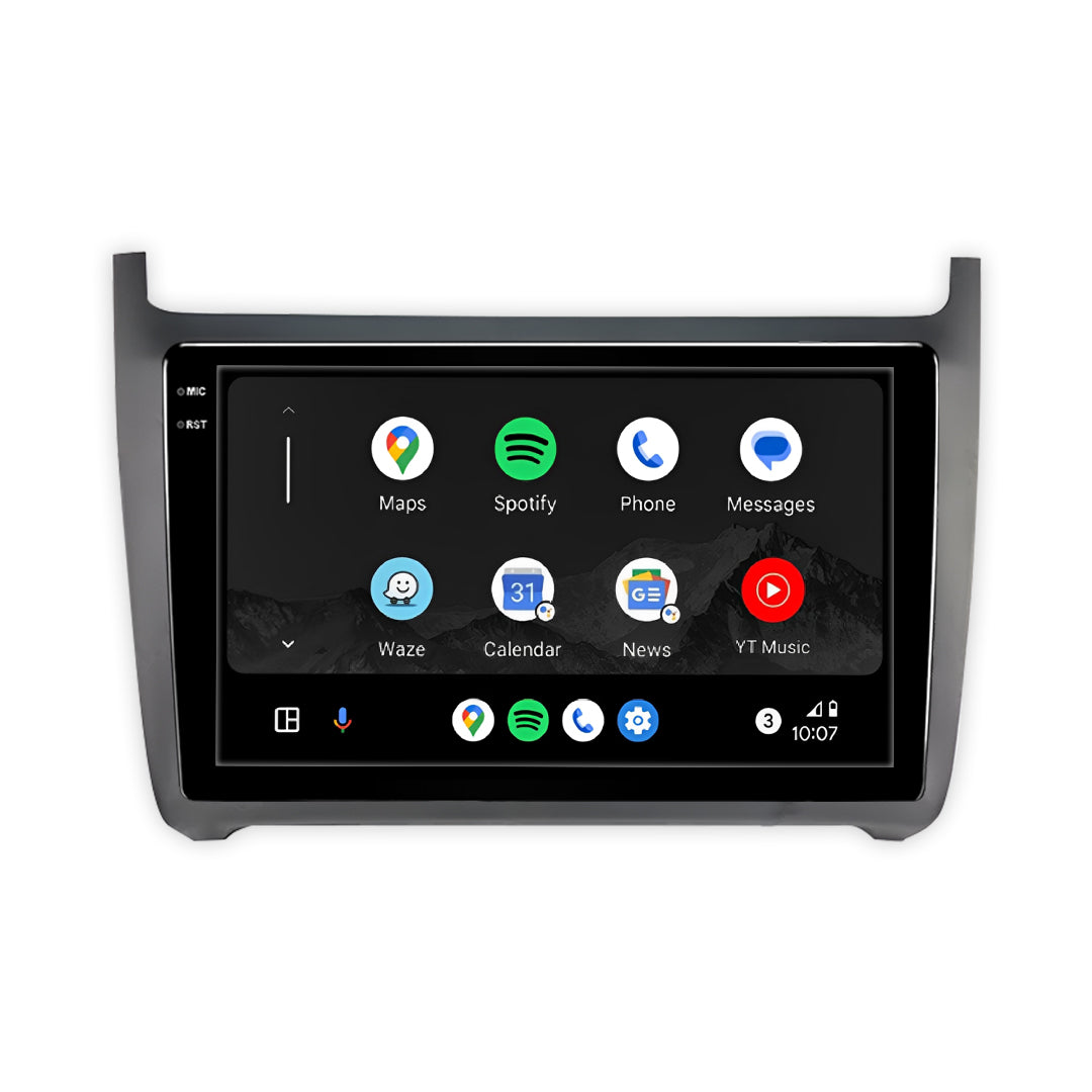 Volkswagen Vento (2015 - 2022) Autoestéreo Android 9" Inalámbrico con CarPlay y Android Auto