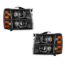 Chevrolet Silverado 1500 LS / LT / LTZ (2007 - 2013) Sequential RGB Start-Up LED DRL Headlights LH + RH