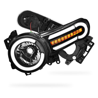 Toyota FJ Cruiser (2007 - 2014) LED DRL Sequential Chasing Turn Signal Headlights LH+ RH