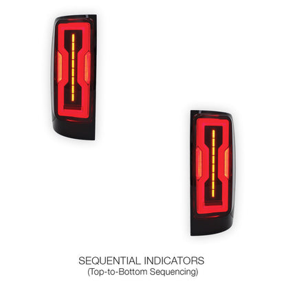 Holden RG Colorado (2012 - 2021) Sequential Smoked Tail Lights LH + RH