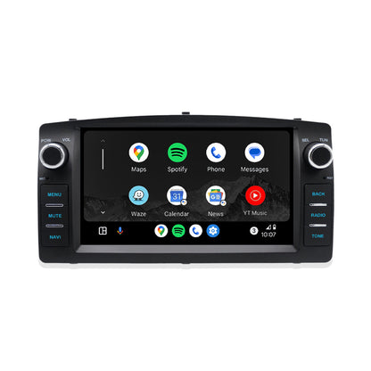 Toyota Corolla E120 (2001 - 2006) 7" 13.3" Android Screen – Android 16, Wireless Apple CarPlay & Android Auto