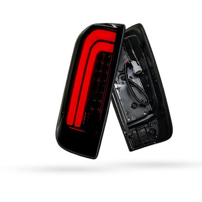 Nissan Navara D23 NP300 Dual Cab (2015 - 2024) Smoked Full LED Tail Lights LH + RH