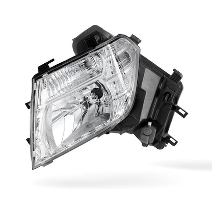 Nissan Navara D40 (2005 - 2015) Clear / Amber OEM Style Headlights LH + RH