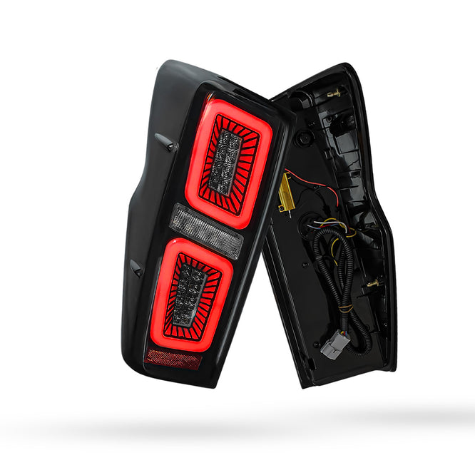 Isuzu D-Max RG (2020 - 2024) Sequential Smoked Beast Style LED Tail Lights LH + RH