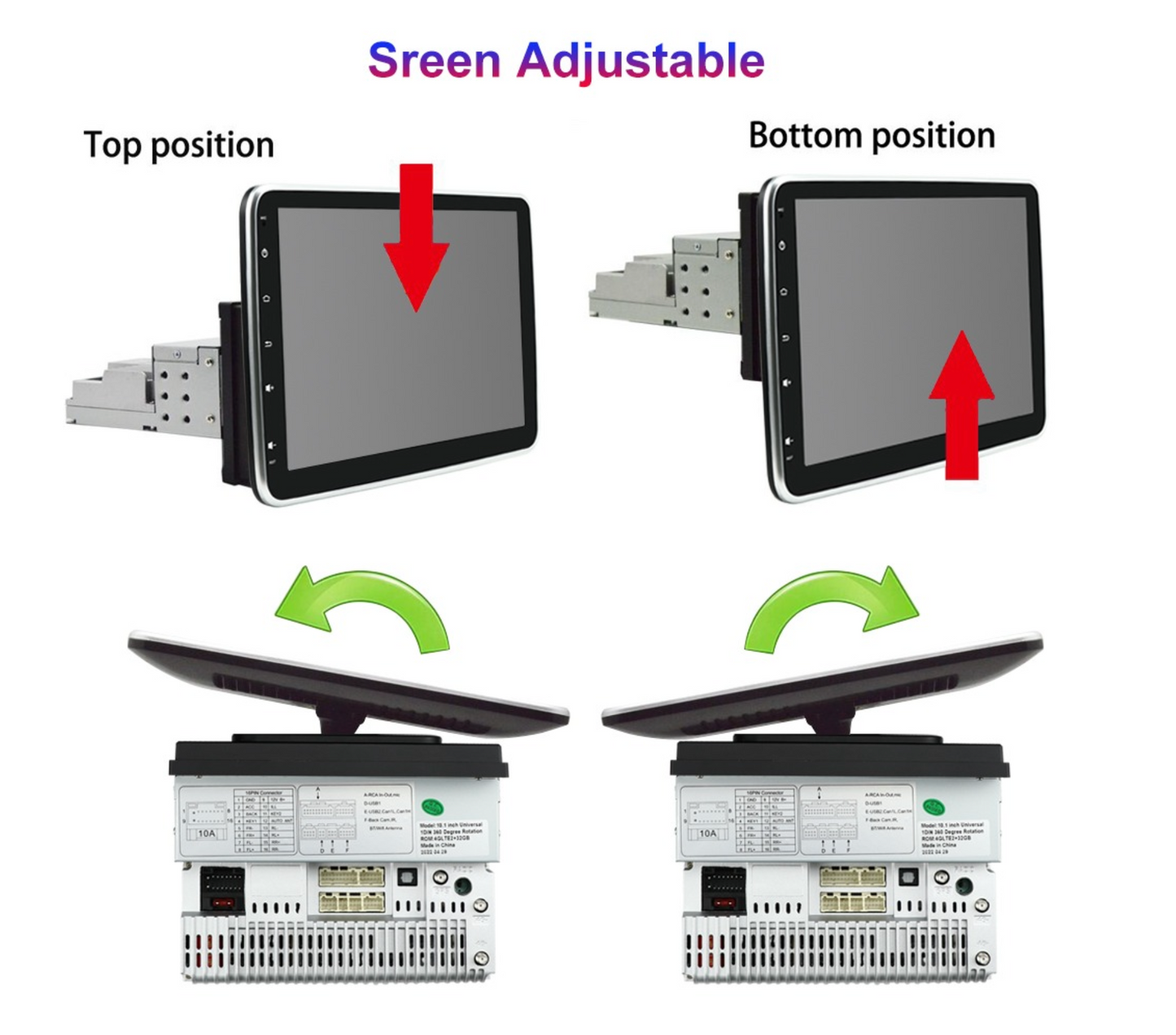 Nissan Pickup D21 (1986 - 1997) 10.1" Double DIN Android Screen – Android 16, Wireless Apple CarPlay & Android Auto