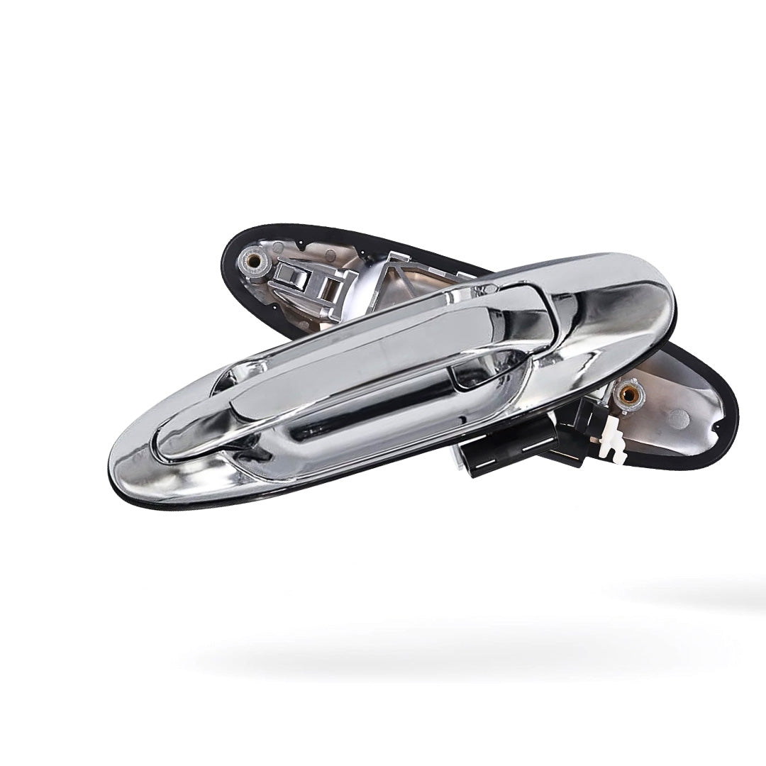 Toyota LandCruiser 100 Series (1998 - 2007) Front Full Chrome Outer Door Handles LH + RH