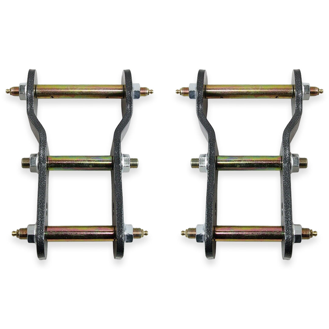 Greasable Extended/Double Comfort G Rear Shackle for Ford Ranger PX MK1 MK2 MK3 (2011 +) Dual Cab